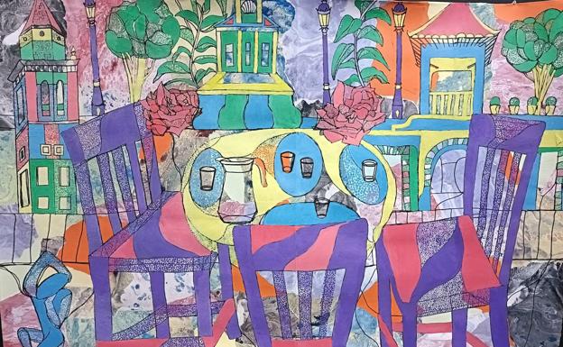 Gallery. Secondary school artwork.